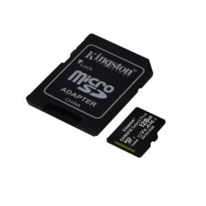 MicroSD 256GB atminties kortelė su SD adapteriu – skirta vaizdo įrašams ir kameroms