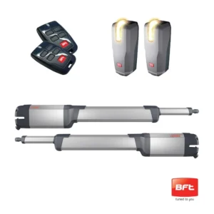 KUSTOS ULTRA BT A40 vartų automatika su LED fotoelementais ir elektromagnetiniais išjungėjais, skirta iki 8 m pločio varstomiems vartams